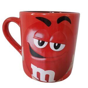 Mars Co M&M's Big Red Coffee Mug 2016 Hot Chocolate Tea Cup 15 oz Capacity